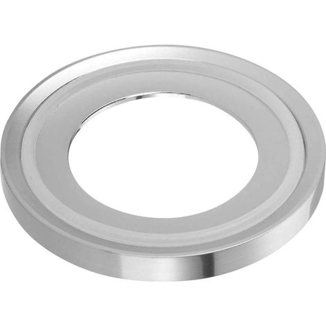 Sapho Accesorios - Bandeja bajo lavabo sobre encimera, altura 1 cm, cromo TY6401 (1/3)