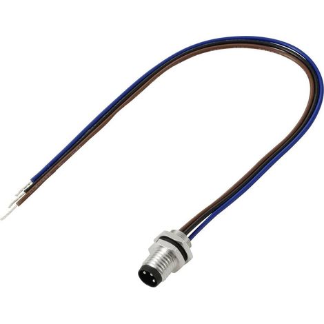TRU COMPONENTS TC-13751968 Câble de raccordement M8 x 1 mâle, droit 0.2 m Nombre de pôles: 3 1 pc(s) (1/3)