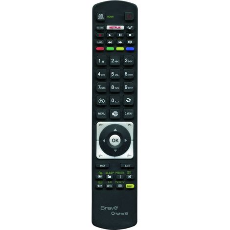 DEDIZIERTE FERNBEDIENUNG BRAVO ORIGINAL 6 TELEFUNKEN VESTEL 90202052 (1/2)