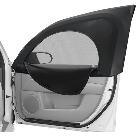 2 Pièces Pare-Soleil Voiture Bébé, pour La Protection de La Vie Privée et Solaire, Bloquer Les Rayons UV, pour Enfants et Animaux Pare-Soleil Vitres pour Toutes Les Voitures (Fenêtre Ava