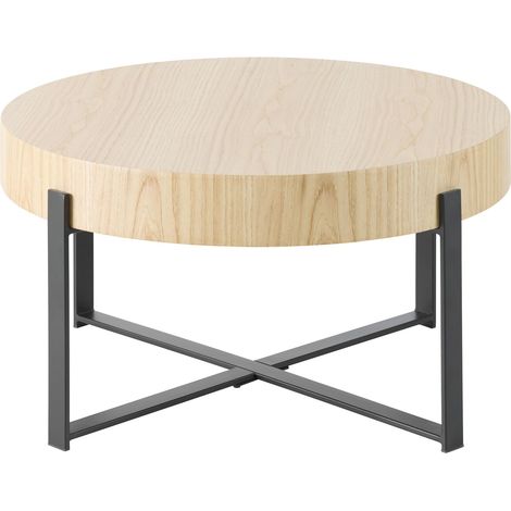 Mömax Couchtisch Runner Schwarz/Eiche (1/5)