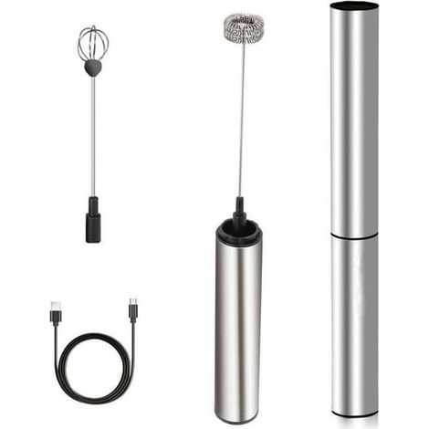Mousseur à lait rechargeable - Mousseur de voyage portable (1/5)