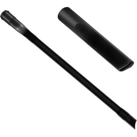 Embout souple allongé pour aspirateurs, rallonge plate, convient au nettoyage des surfaces lisses et profondes des voitures et des égouts. (1/5)