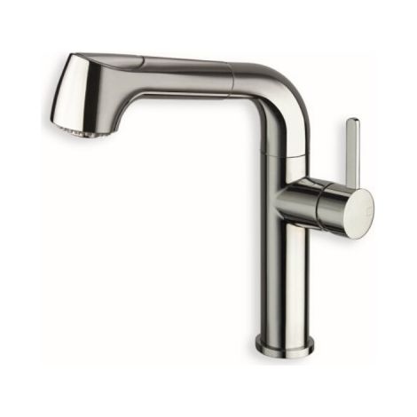 Robinet mitigeur cuisine avec douchette UNIC Chromé - Cristina Ondyna KK55051 (1/2)