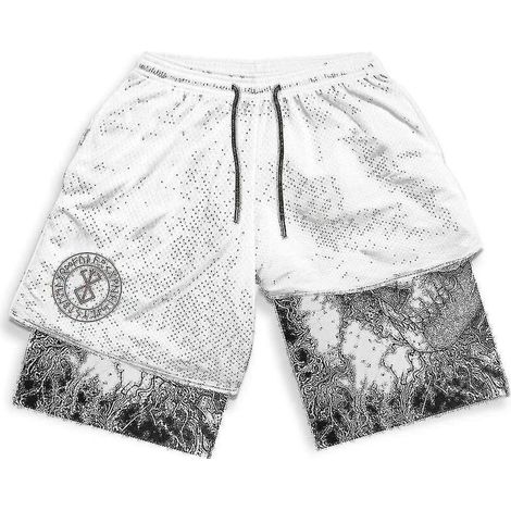 Berserk Manga 3D-Print 2-in-1 Anime-Sportshorts für Damen und Herren, Performance-Shorts für Sommertraining, schnelltrocknend, Kompressionshose – XXL – 15 (1/5)