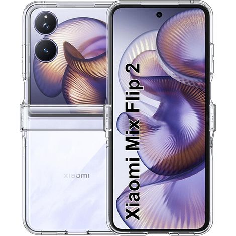 Transparente Schutzhülle für Xiaomi Mix Flip 2, Stoßfest & Kratzfest