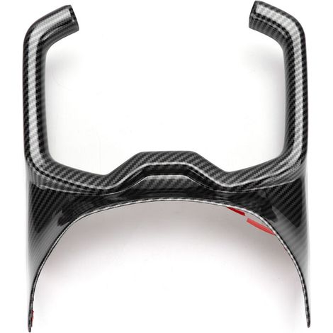 Water cup holder, Car gear shift panel cover, Trim sticker, Carbon fiber style brackets, Interior accessories (1/5)