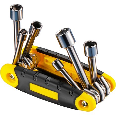 Jeu de douilles, 5 mm, 6 mm, 8 mm, pour l'assemblage, l'entretien et la réparation mécanique, pour une utilisation à domicile et en atelier.-AquaForge