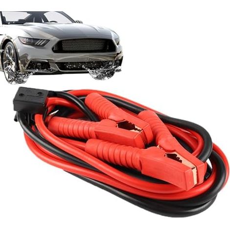 Câbles de démarrage portables haute puissance 2000 A pour voiture, moto, quad, voiture, vélo électrique, tondeuse à gazon, remorque, véhicule de loisirs et bateau. (1/5)
