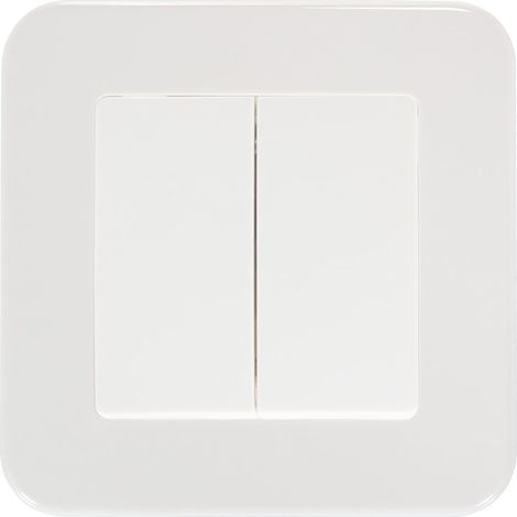 Interruptor Doble Conmutado Classic Blanco