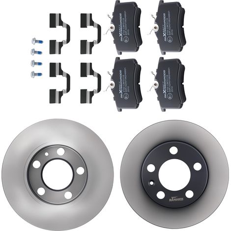 Discos + Pastillas Freno Trasero for Skoda Fabia Octavia VW Polo Bora 232mm (1/5)