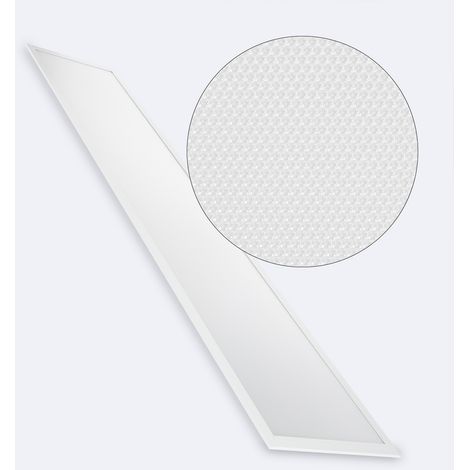 Pannello LED 120x30cm 42W 4000 lm Regolabile con Scatola di Connessione Rapida e Cavo di Sicurezza 4000K 1-10V Individuale Bianco Naturale