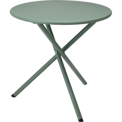 Gartentisch aus Metall, Ø 48 cm