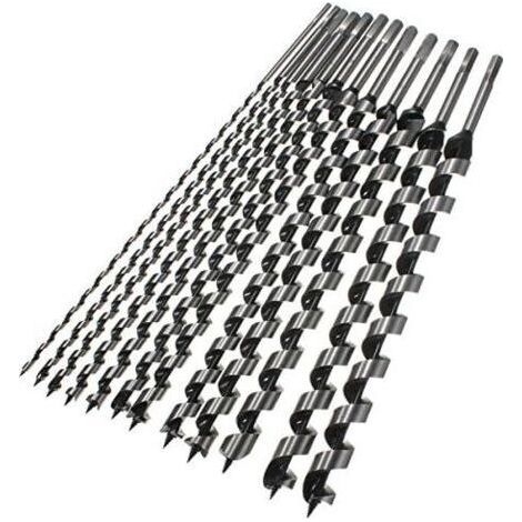 460mm Hex Shank Point Brad Foret Tarière Foret Spirale Bois Outil De Perçage - 14mm 1PC