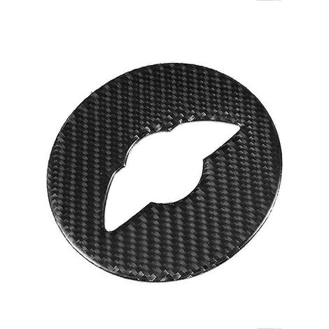 Baguette décorative en fibre de carbone pour volant, compatible avec Mini Cooper F55 F56 F60 (1/5)