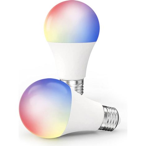 LIFCAUSAL Ampoule Connectée Tuya Bluetooth/Wi-Fi - LED RGB 9W 800 Lumens 2700-6500K - Couleur & Intensité Réglables - (1/5)