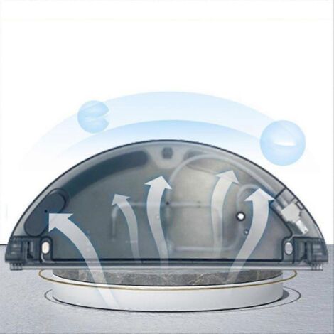 NALOOKAMIC Réservoir d'eau pour aspirateur robot Dreame D9/Bot L10 Pro - Pièces détachées (1/4)