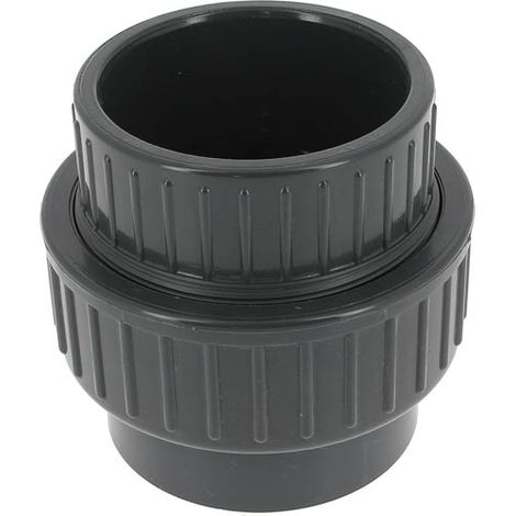 Union PVC pression femelle-femelle Ø90