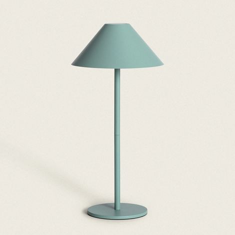 Lampe à Poser LED 3W Portable Extérieure avec Batterie Rechargeable USB Kivuli Vert Céladon