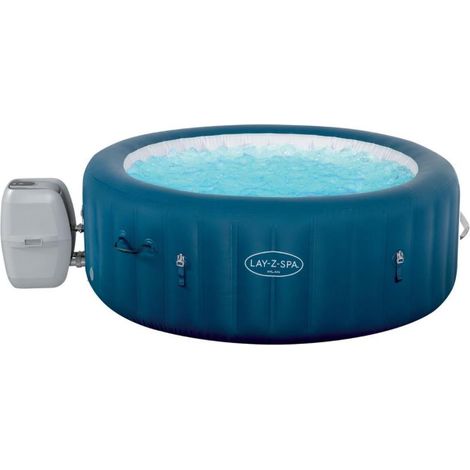 BESTWAY- 60029 - Lay-Z Spa Milan Airjet Plus rotonda 196 x 71 cm (1/10)