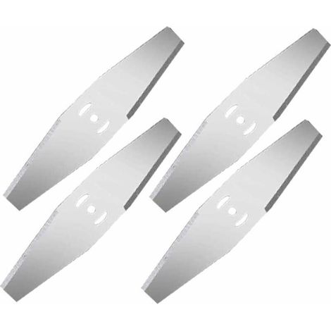 Remplacement des Têtes de Lame de Coupe-Herbe Tondeuse à Gazon Lames de Débroussailleuse Têtes de Lame De Désherbant(Blade x 4) (1/5)