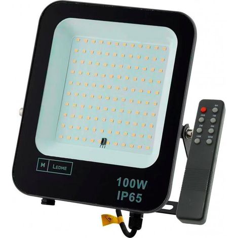 Projecteur LED Napoli 100W avec Détecteur de Mouvement IP65 - Ledme BRLM6517 (1/5)