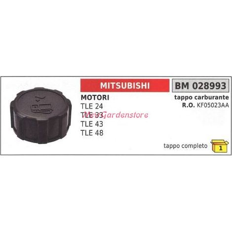 Tappo serbatoio carburante motore MITSUBISHI decespugliatore TLE 24 33 43 028993