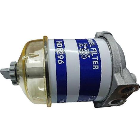 Filtre séparateur huile/eau à godet unique 7111-296 Hdf296 Filtre à carburant universel 296 Filtre El 25-26 (1/5)