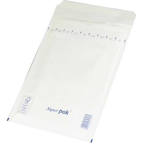 Sobres autoadhesivos con pl谩stico de burbujas, blancos, 10 unidades.