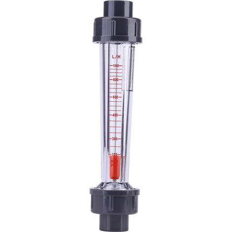 Débitmètre d'eau à tube plastique 100-1000 L/h LZS-15D