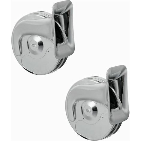 Klaxon de Train Super fort 800DB/300DB 12V étanche aigus/basses pour motos voitures camion SUV bateau (1 pièces 800DB klaxon aigus) (1/5)