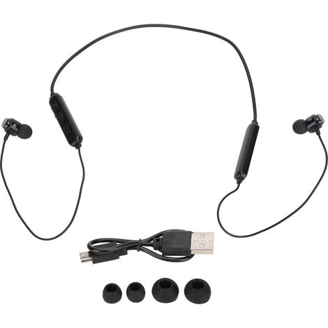 Casque Bluetooth Sport avec Microphone, Réduction de Bruit, Écouteurs Sans Fil en Collier pour Activités Physiques (1/5)