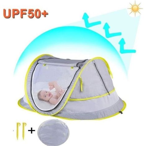 Baby Tent, Folding Baby Bed Travel Mosquito Net for Children's Bed, Anti-UV Travel Bed for Baby Swimming Pool 0-3 Years (1/4)