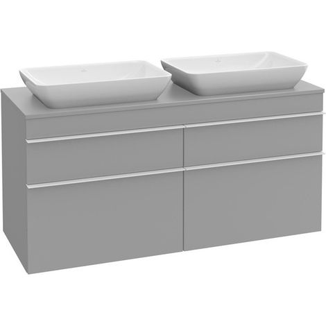 Mobile lavabo, 1257 x 606 x 502 mm, modello sospeso, legno Olmo Impresso