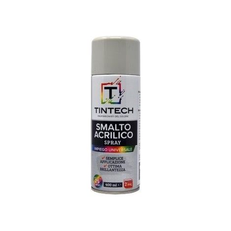TINTECH SMALTO SPRAY 400ML GRIGIO ARGENTO