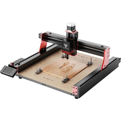 Routeur CNC, Support 4 Axes, 460460 mm, Interface Utilisateur Améliorée, DEUX ARBRES TTC450 Pro (1/2)