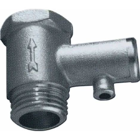 Valvola Di Sicurezza Normale Per Scaldabagno Da 1/2" Maschio/Femmina