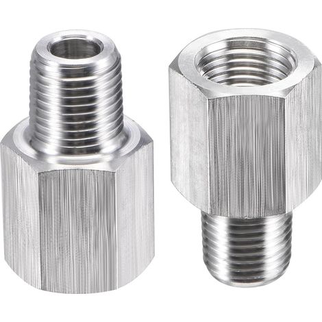 Réducteur De Raccord 1/8" NPT Mâle x 1/8" NPT Femelle 2pcs (1/5)