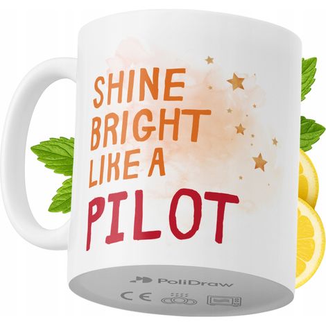Tazza da caffè/tè divertente e umoristica per un pilota, con grafica e testo divertenti. Tazza ideale per compleanni, onomastici e festività. Tazza premium per occasioni speciali, per casa, ufficio, l