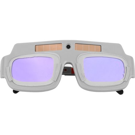 Lunettes de soudage automatique à énergie solaire et batterie, protection oculaire pour brasage (1/5)