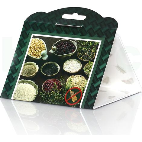 Pièges à mites, pièges solides et collants pour cuisines et armoires, pour tuer les mites, la pyrale du maïs, la pyrale indienne des céréales, 10pc (1/2)