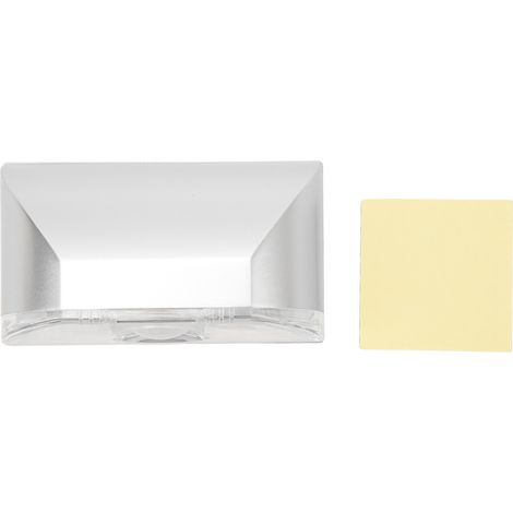 Lampe de nuit LED pour porte avec détecteur de mouvement PIR, alimentée par piles, pour toilettes, placards, cuisine, couloirs et escaliers. (1/5)