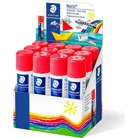 12 bâtons de colle blanche - Staedtler - 20G
