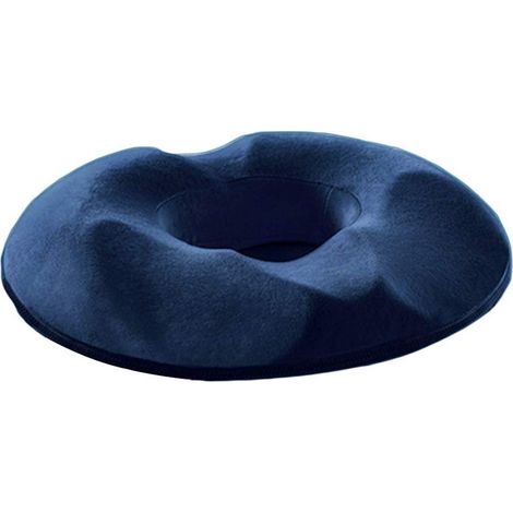 Coussin de siège en forme de beignet pour soulager les douleurs, coussin pour les douleurs lombaires et coccygiennes, escarres, grossesse, chaise de bureau, voiture, homme (1/5)