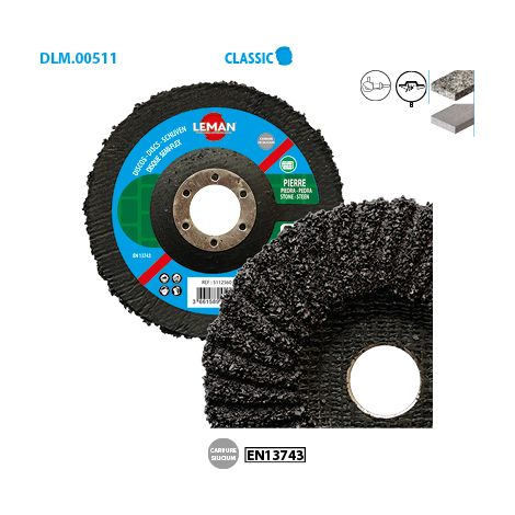 LEMAN Disques semi-flex Ø125mm - 511 - x 1 - 60 - 125 mm (1/2)