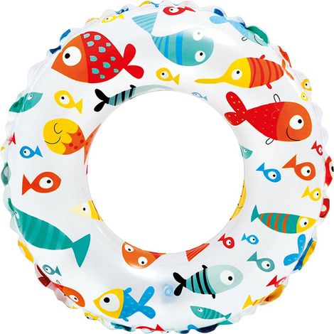 Bedruckte Boje 61 cm - Fische