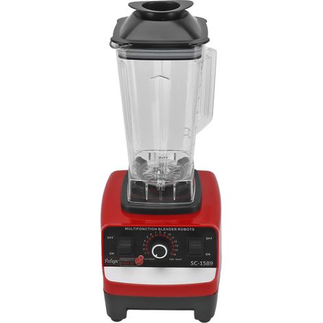 Mixeur multifonction 4500W 1,8L, lames en acier inoxydable 6 lames, 15 fonctions, 30000 tr/min, prise UE 220V pour shakes et sauces (1/5)