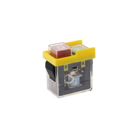 KJD6 AC 250V 6A Étanche Électromagnétique Bouton-Poussoir Interrupteur ON-OFF Outil Électrique Commutateurs à Bouton-poussoir pour Machine Scie Cutter Drill (1/3)