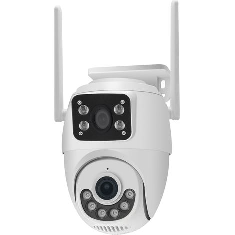 Caméra IP extérieure rotative PT motorisée 3MP – Vision nocturne 30m – Rotation 355° – Connectivité WIFI 2,4Ghz – IP66 (1/3)