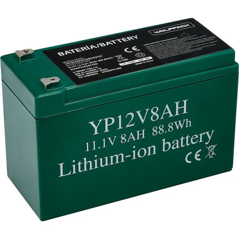 batteria al litio wolfpack-linea-profesional 08052120 12V 8Ah